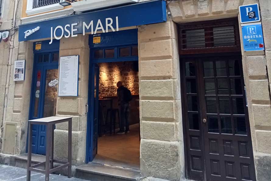 RESTAURANTE JOSE MARI TABERNA