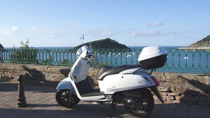 RENTAL MOTO DONOSTIA